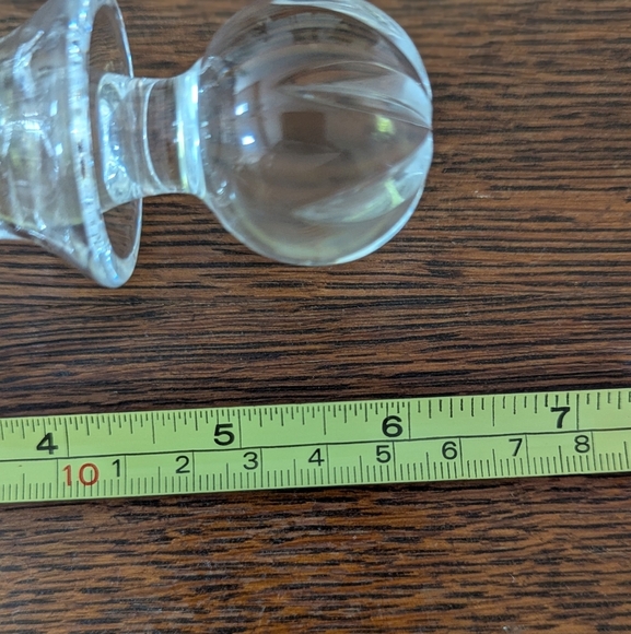 Vintage Cut Crystal Cordial Glass Decanter - Made In Portugal - Picture 5 of 11